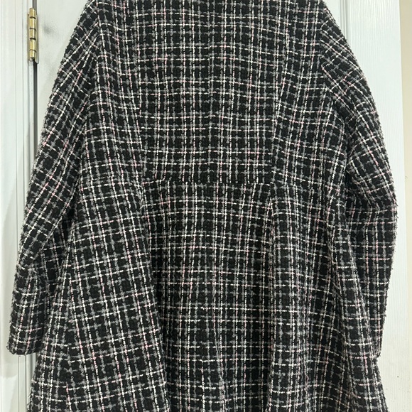 Laundry by Shelli Segal Women's Fit and Flare Plaid Fabric Jacket - Picture 8 of 8